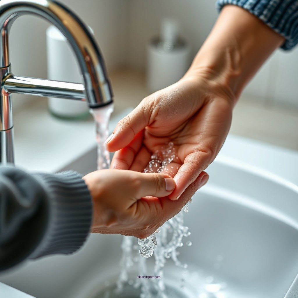 Step-by-Step Hand Washing Instructions - how do you clean glasses cloth