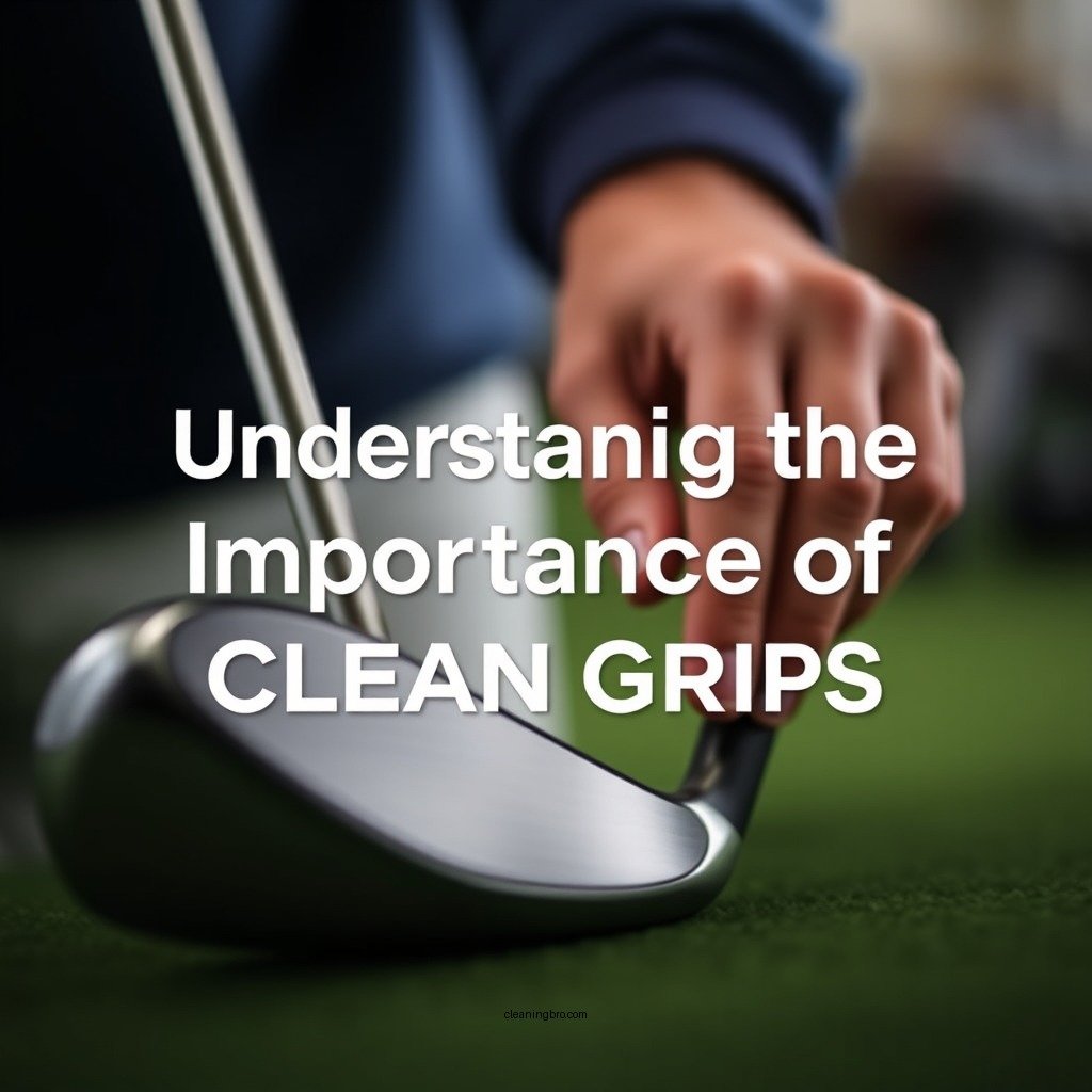 Understanding the Importance of Clean Grips - how do you clean golf club grips