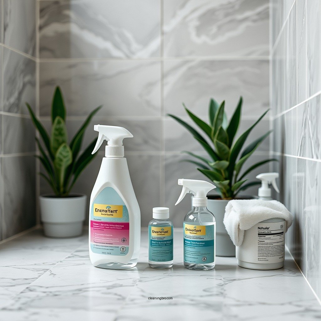 Essential Cleaning Supplies - how do you clean marble tile in shower