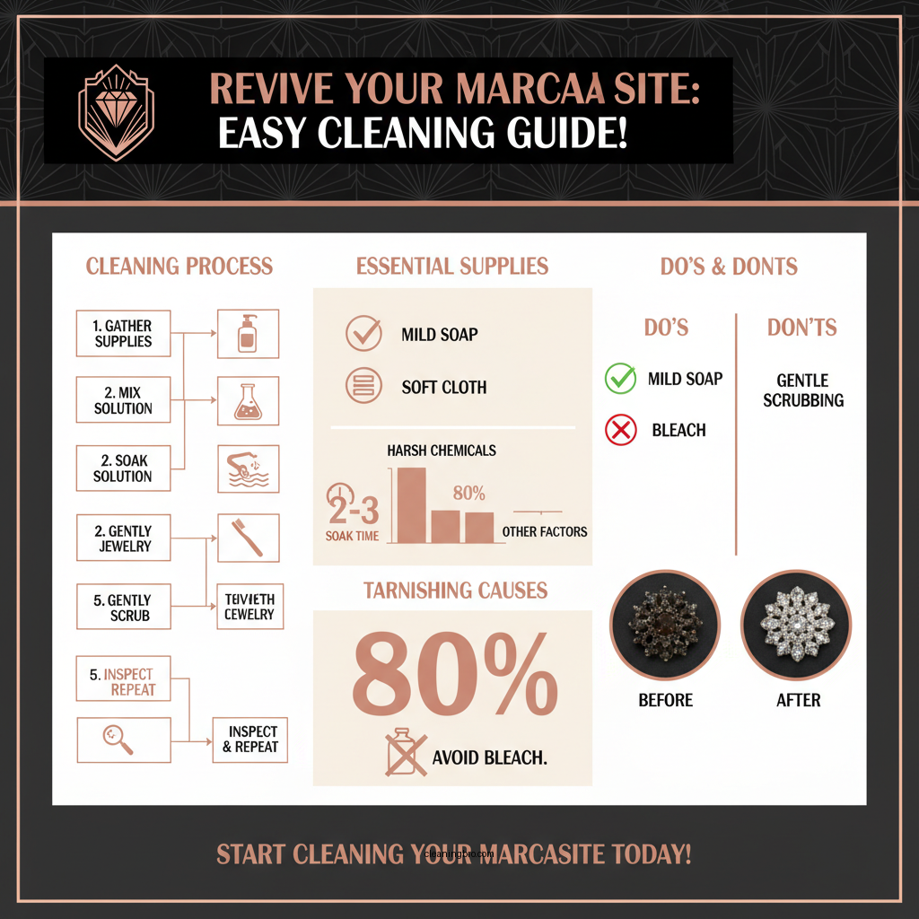 how do you clean marcasite jewelry - Data Infographic and Statistics