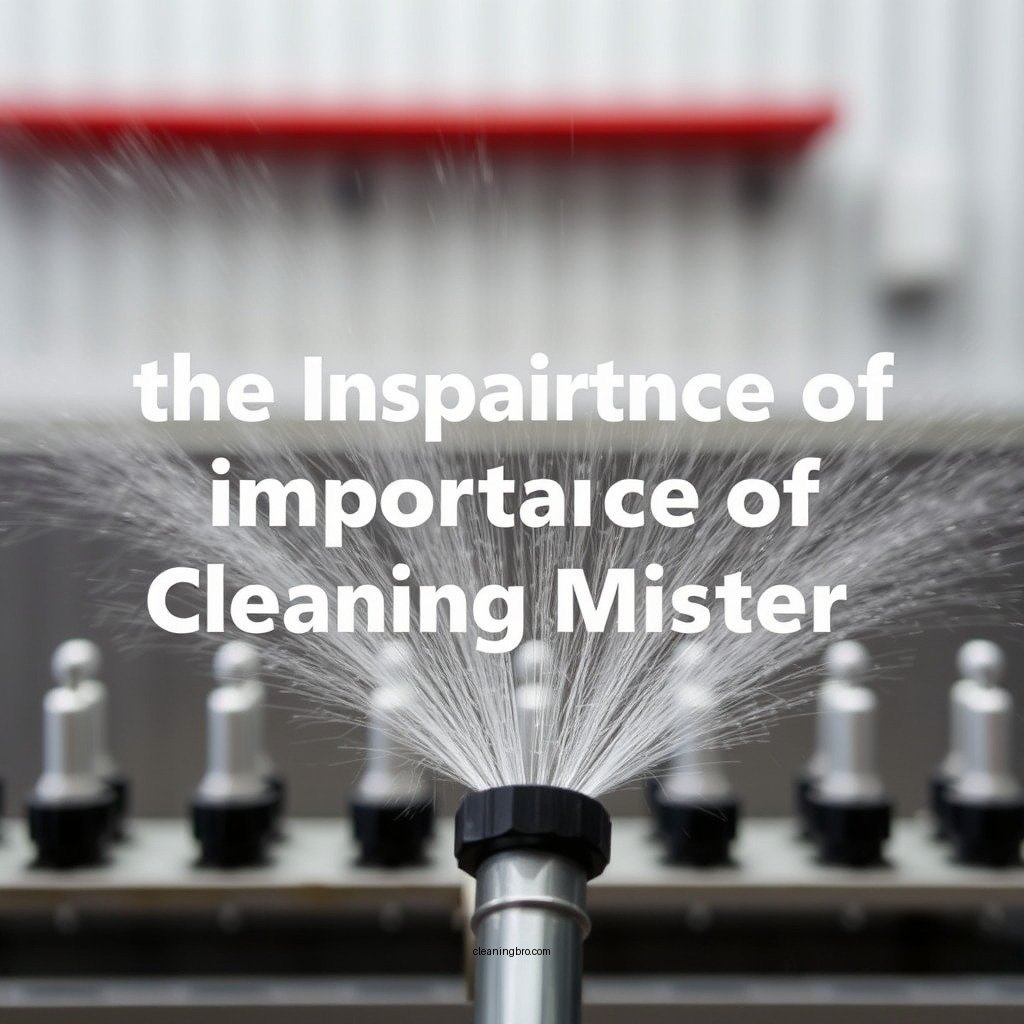 Understanding the Importance of Cleaning Mister Nozzles - how do you clean mister nozzles