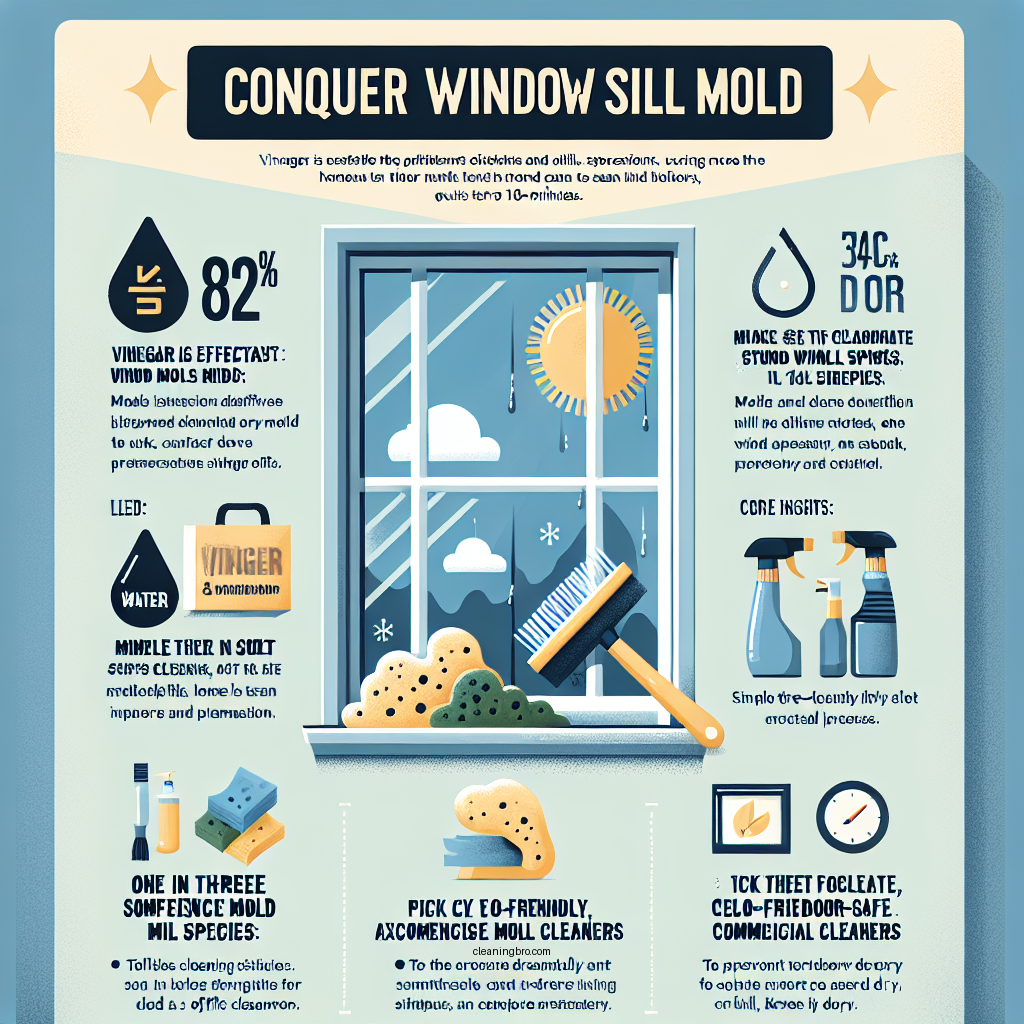 how do you clean mold off window sills - Data Infographic and Statistics