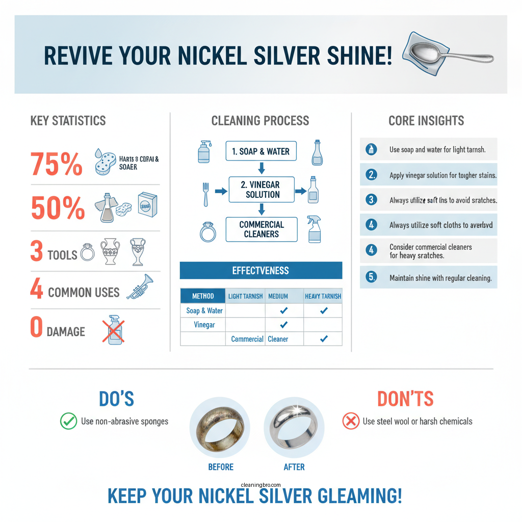 how do you clean nickel silver - Data Infographic and Statistics