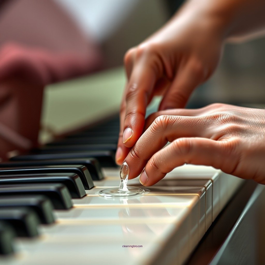 Step-by-Step Cleaning Process - how do you clean piano keys ivory