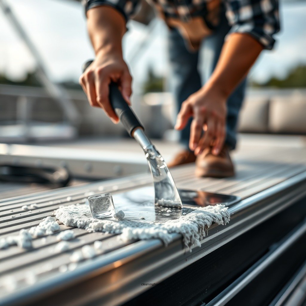 Step-by-Step Cleaning Process - how do you clean pontoons