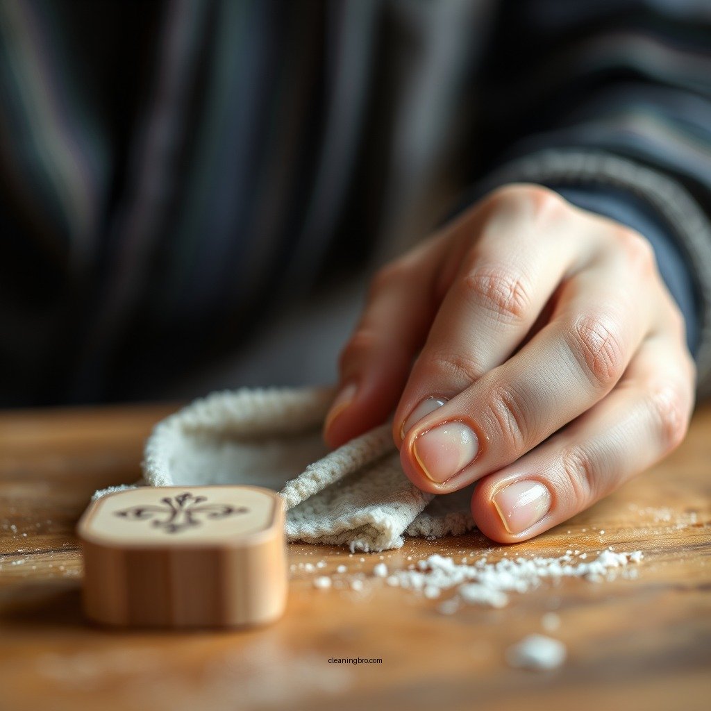 Step-by-Step Cleaning Process - how do you clean rubber stamps