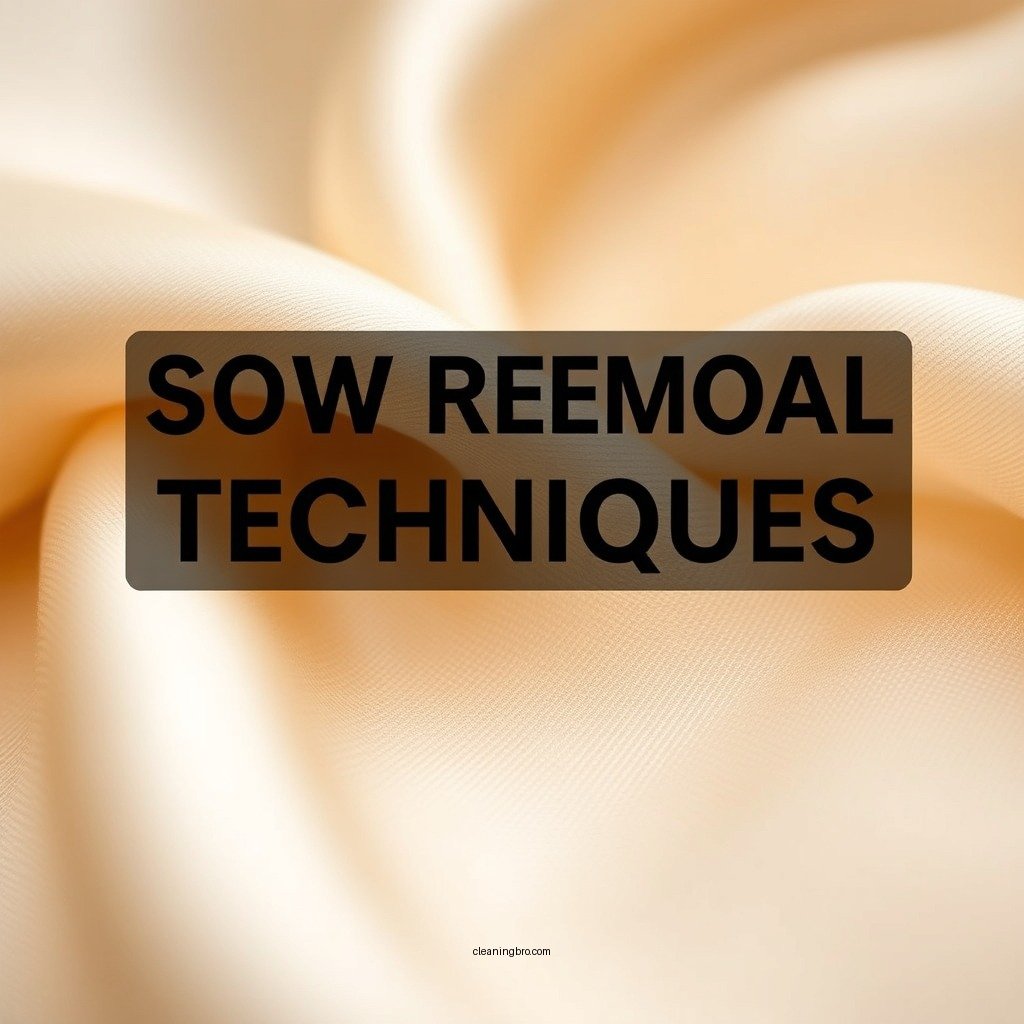 Stain Removal Techniques - how do you clean satin