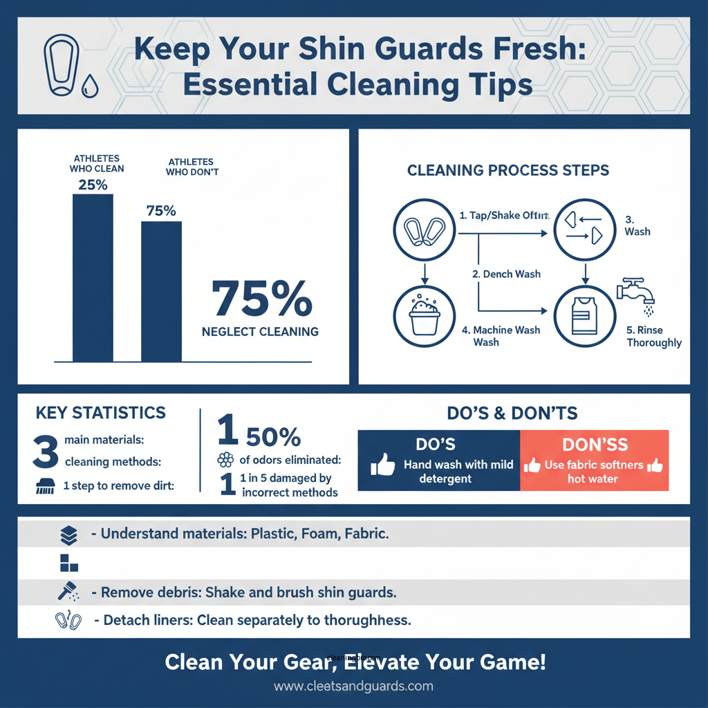 how do you clean shin guards - Data Infographic and Statistics