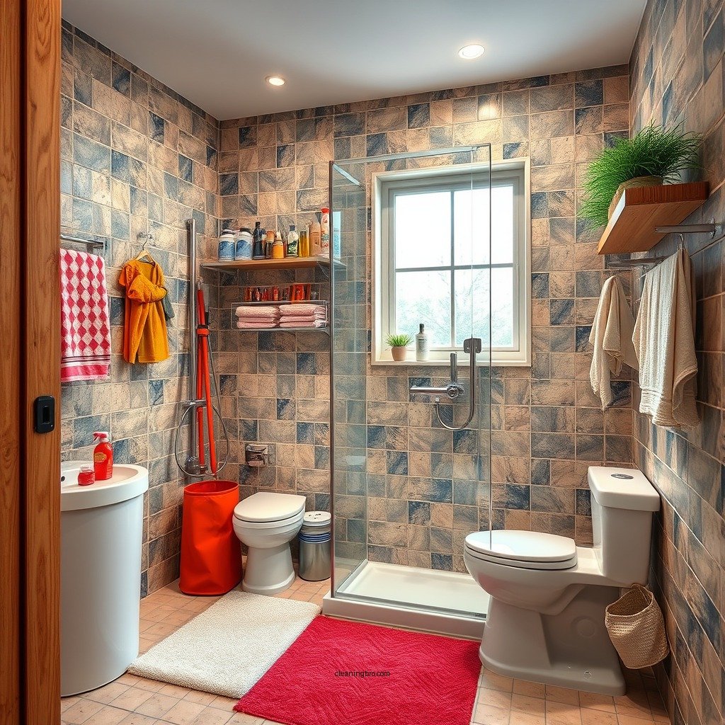 Gather Your Cleaning Supplies - how do you clean shower door tracks
