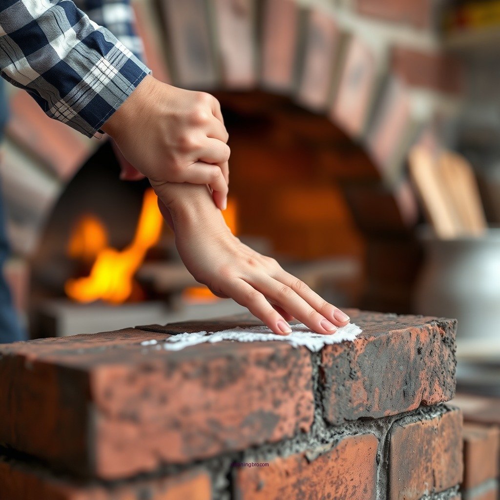 Step-by-Step Cleaning Process - how do you clean soot from fireplace bricks