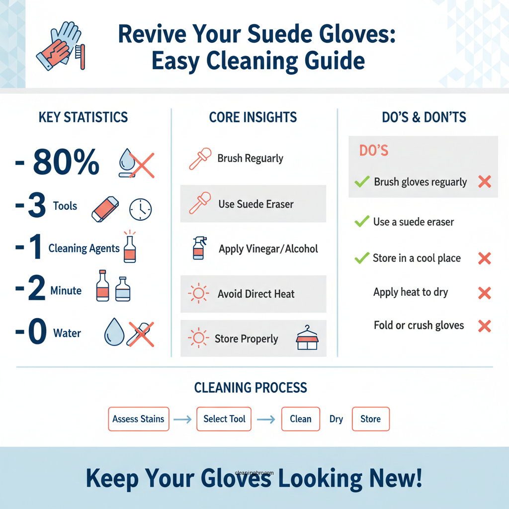how do you clean suede gloves - Data Infographic and Statistics