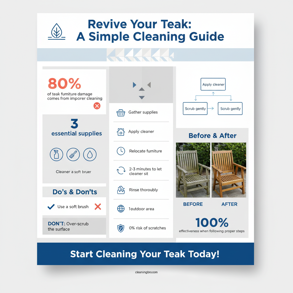 how do you clean teak furniture - Data Infographic and Statistics
