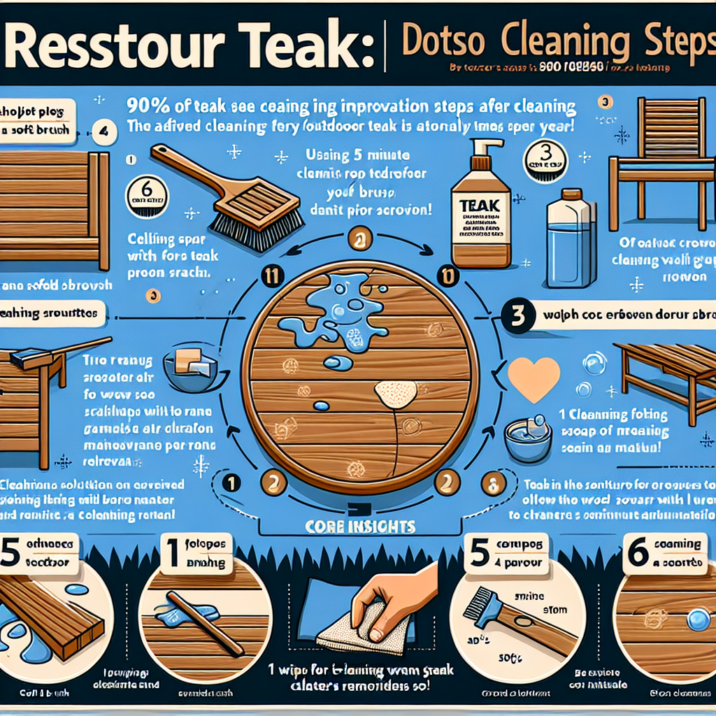 how do you clean teak wood - Data Infographic and Statistics