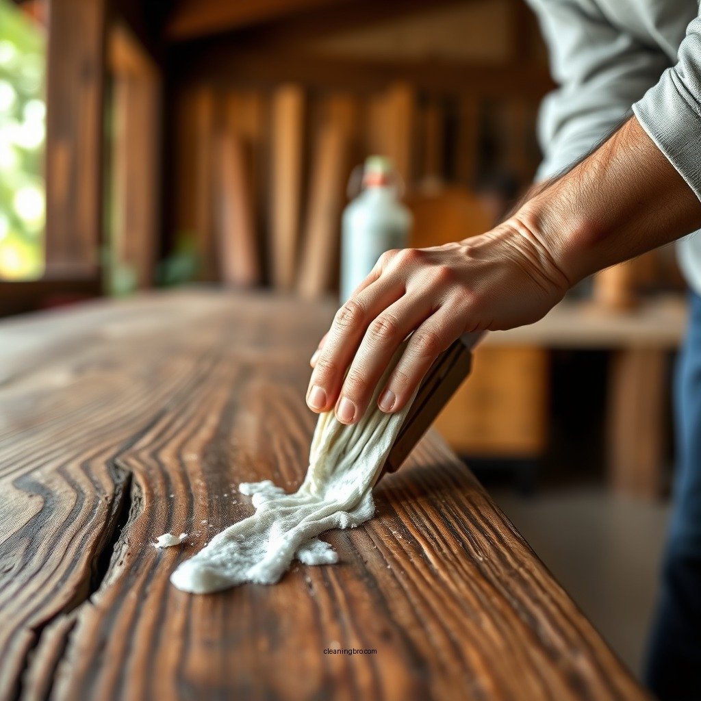 Step-by-Step Cleaning Process - how do you clean teak wood