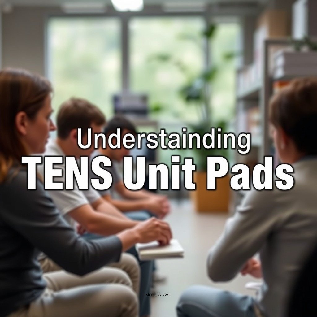 Understanding TENS Unit Pads - how do you clean tens unit pads