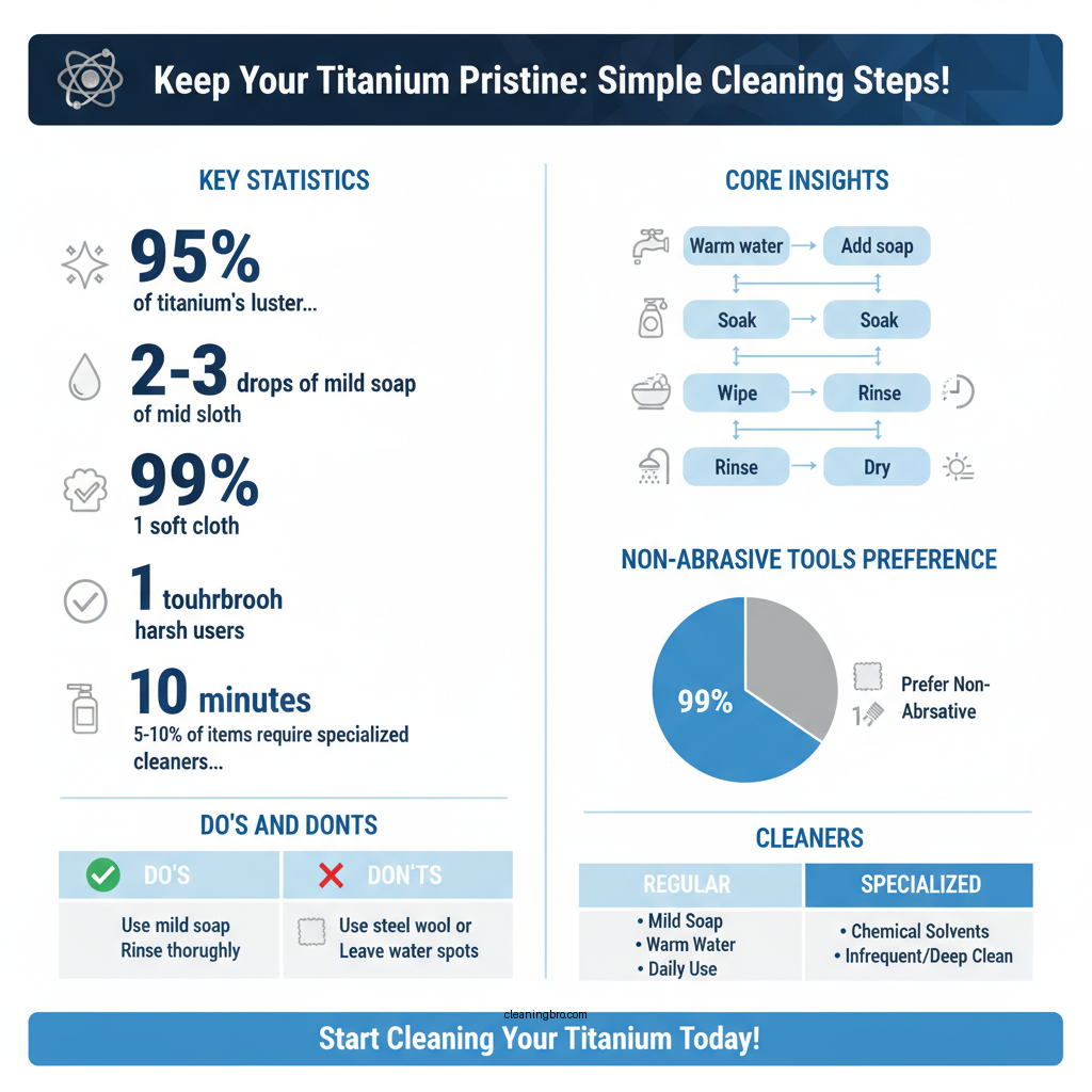 how do you clean titanium - Data Infographic and Statistics