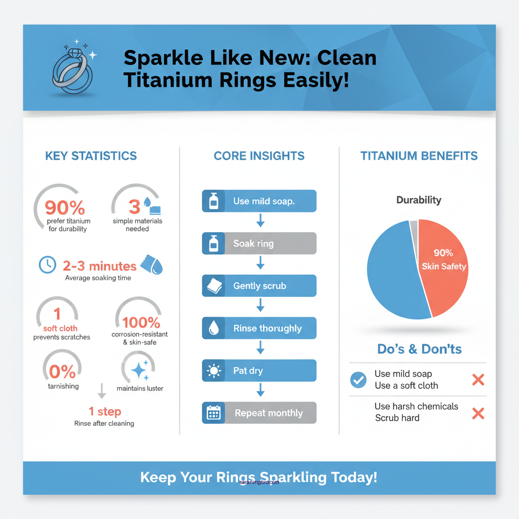 how do you clean titanium rings - Data Infographic and Statistics