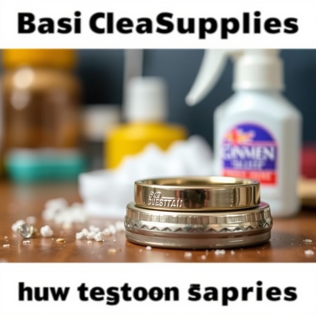Basic Cleaning Supplies - how do you clean tungsten rings