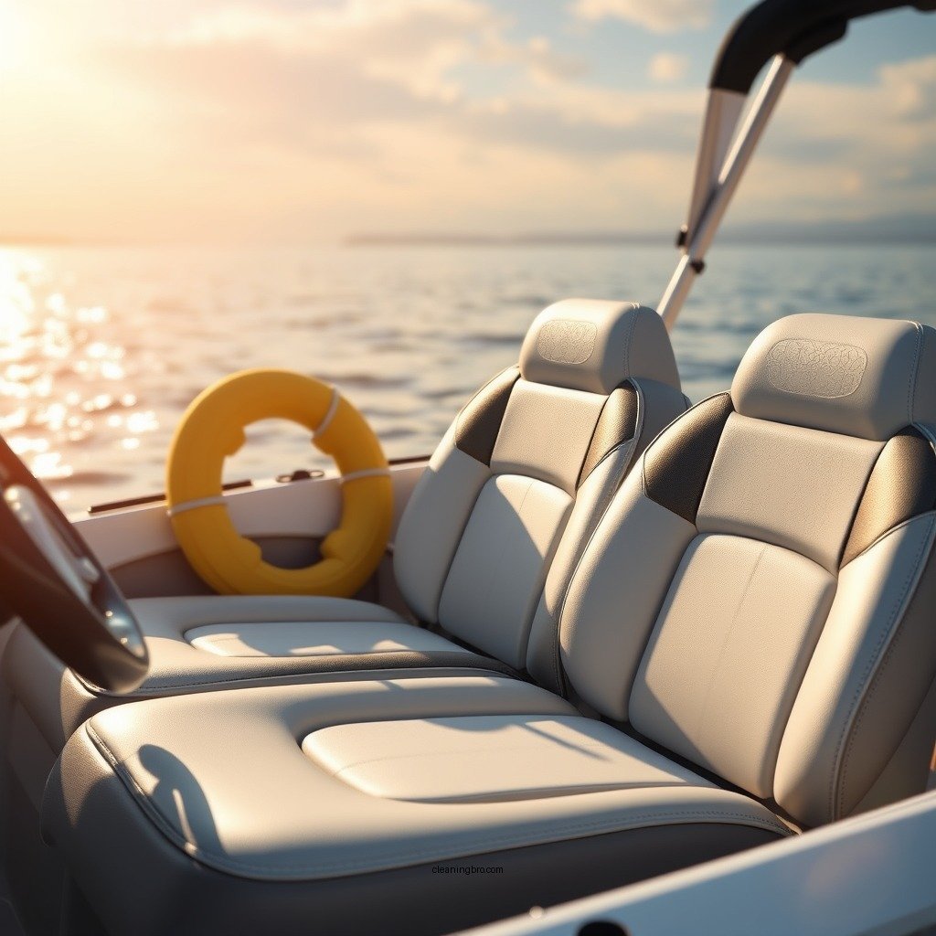 Prepare the Boat and Seats - how do you clean vinyl boat seats