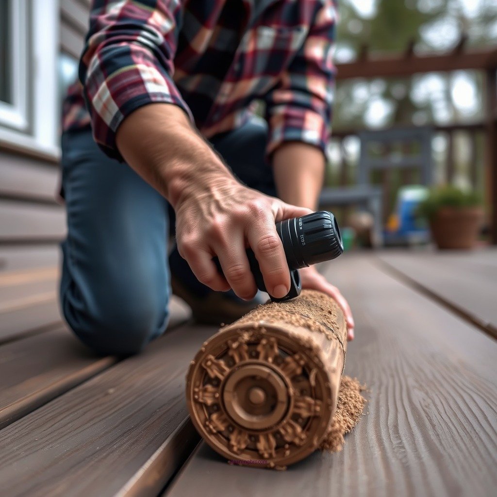 Prepare the Deck Surface - how do you clean vinyl decking