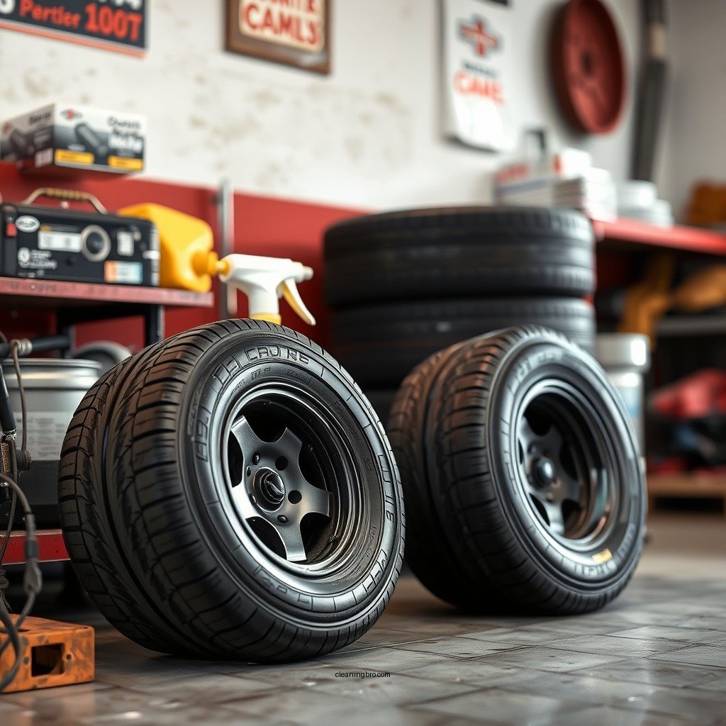 Essential Cleaning Supplies - how do you clean white wall tires