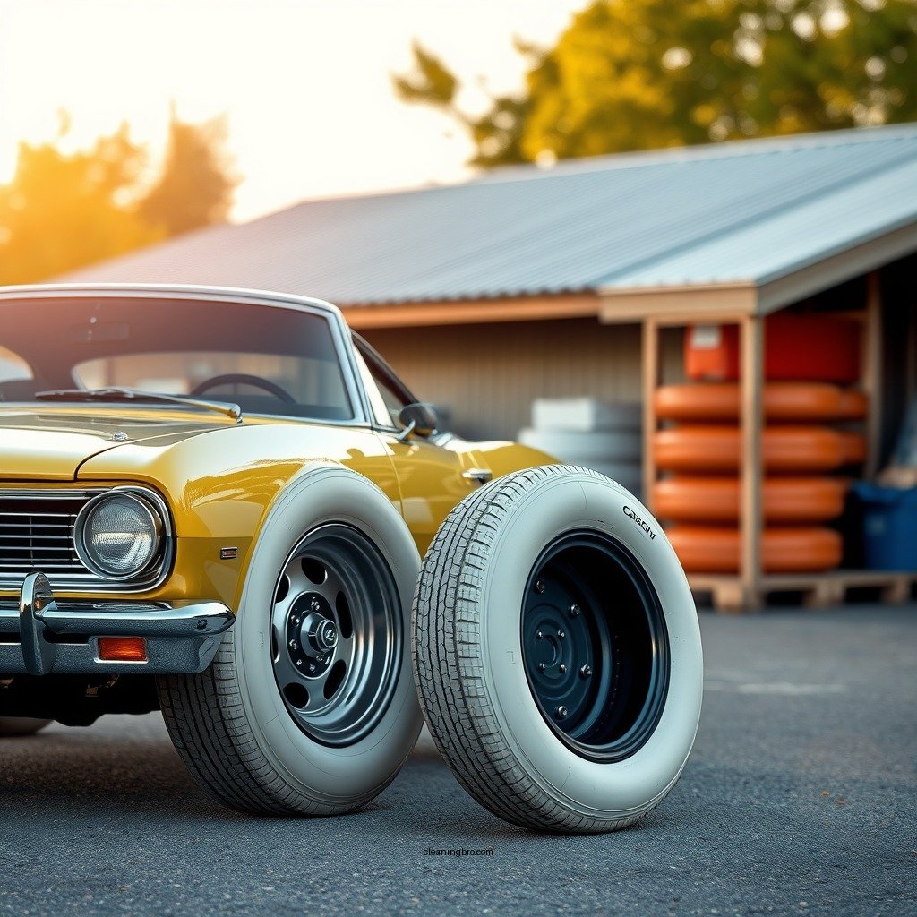 Understanding White Wall Tires - how do you clean white wall tires