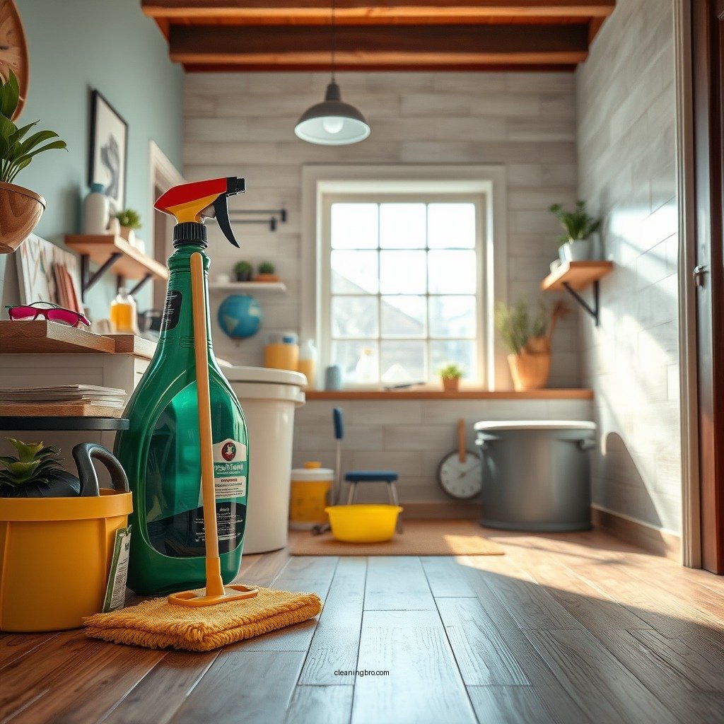 Essential Cleaning Supplies - how do you clean wood tile floors