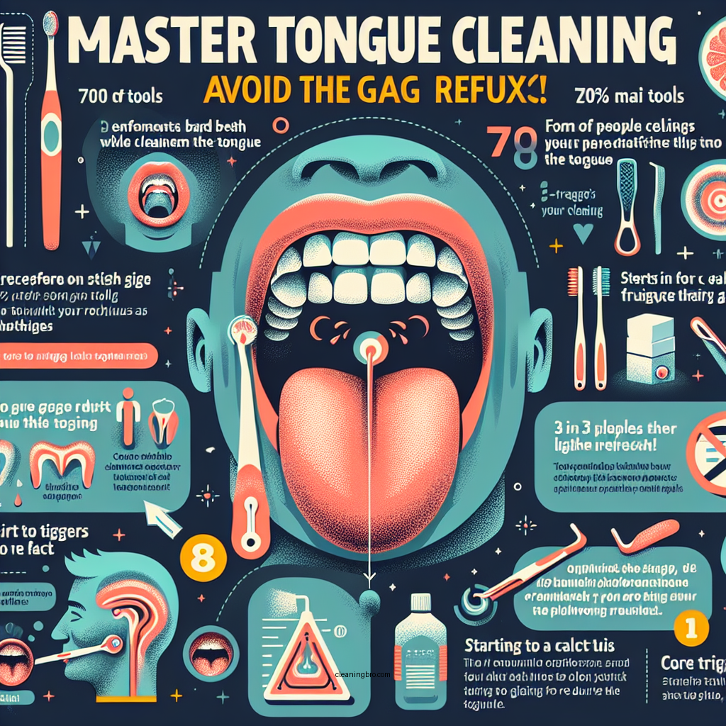how do you clean your tongue without gagging - Data Infographic and Statistics