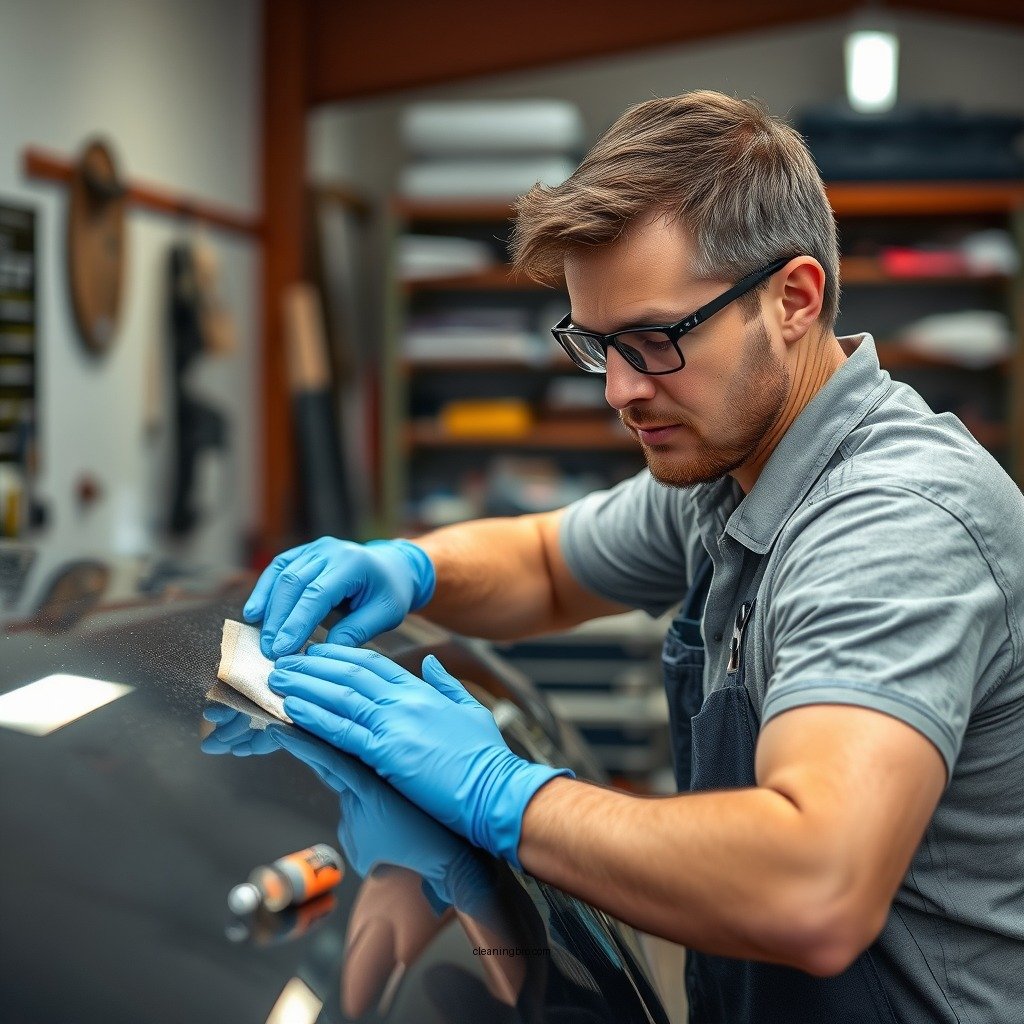 Preparing Your Workspace - how do you remove clear coat from a car