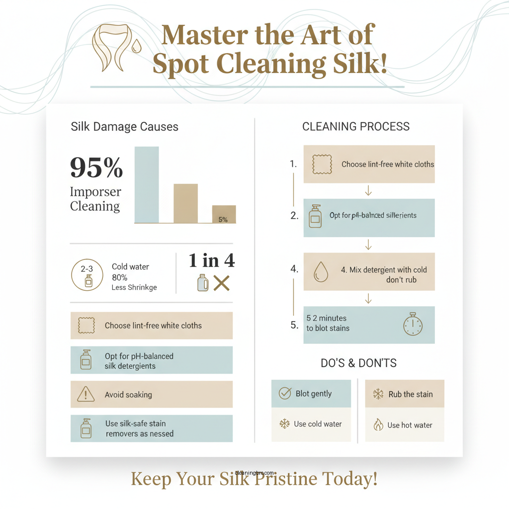 how do you spot clean silk - Data Infographic and Statistics