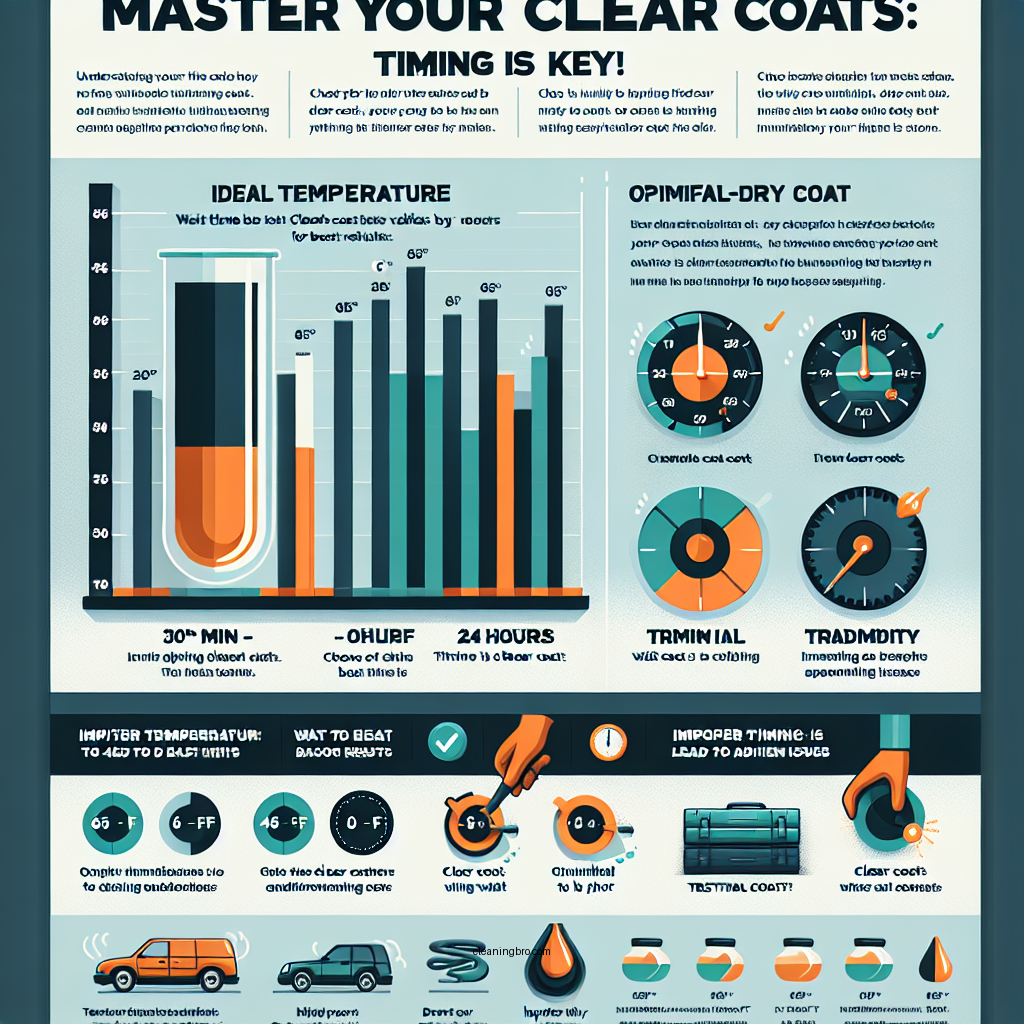 how long between clear coats - Data Infographic and Statistics