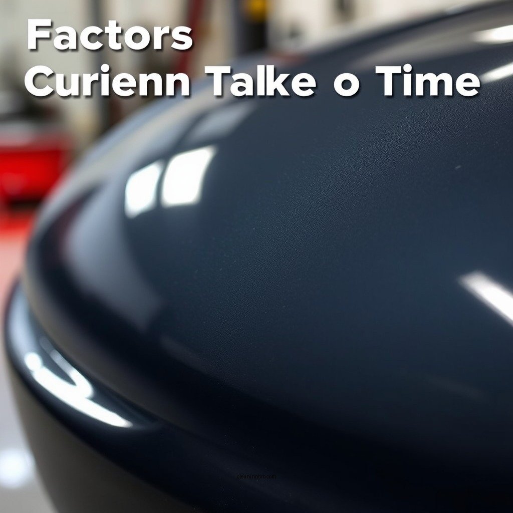 Factors Affecting Curing Time - how long does clear coat take to cure