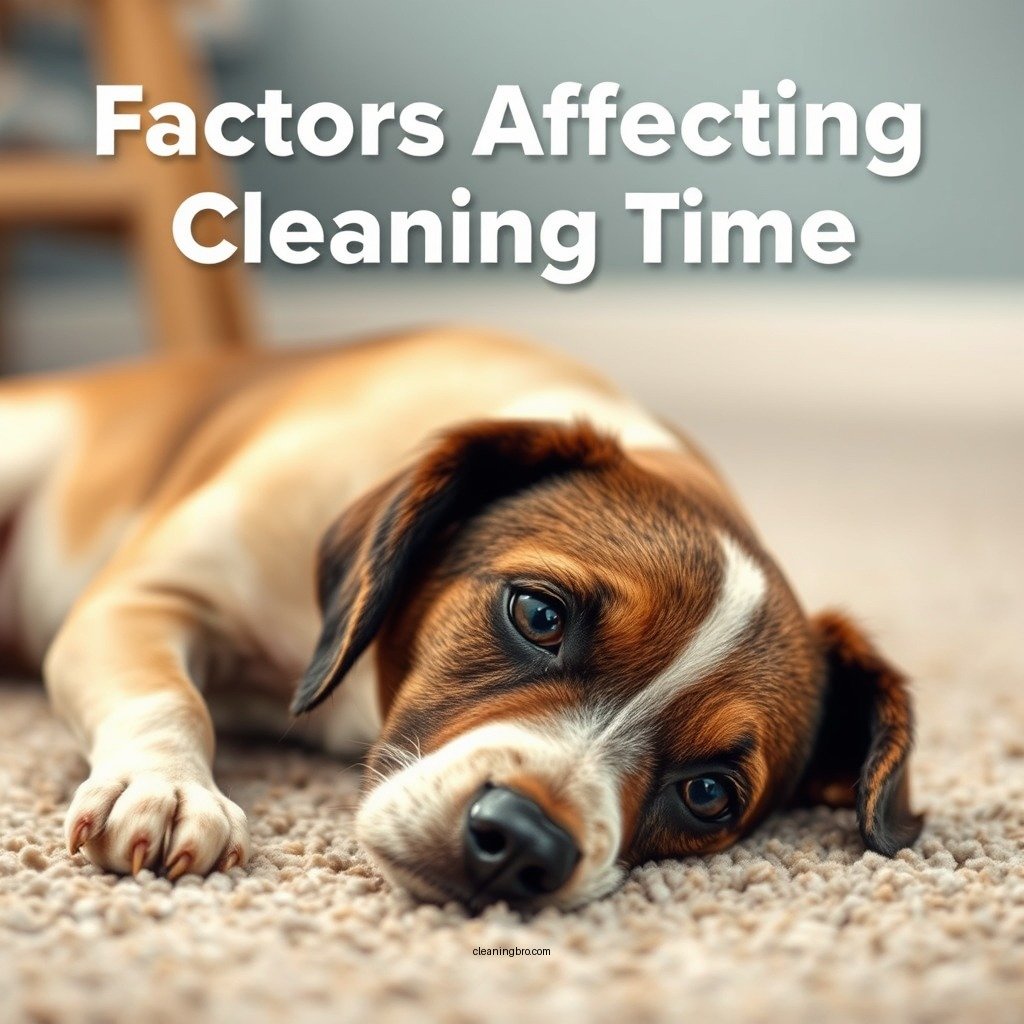 Factors Affecting Cleaning Time - how long does it take to clean carpets