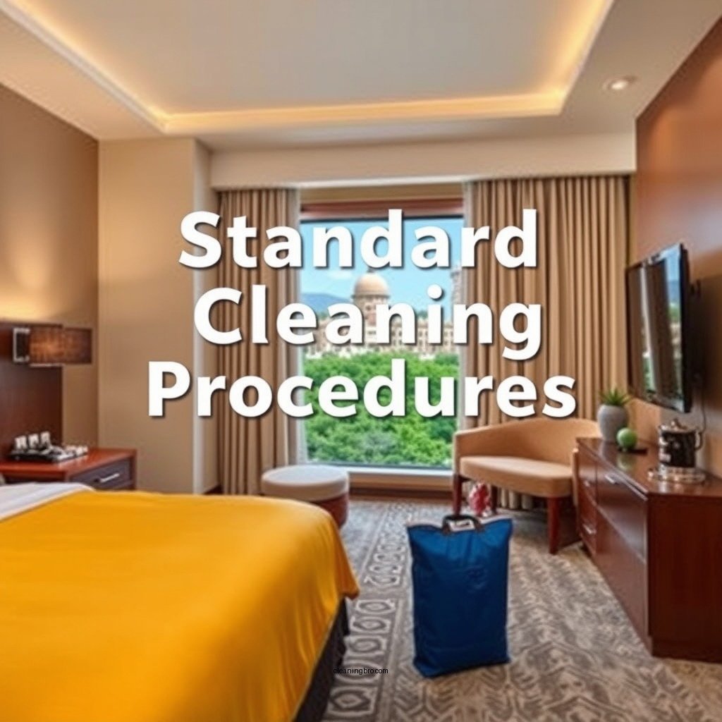 Standard Cleaning Procedures - how long does it take to clean hotel room