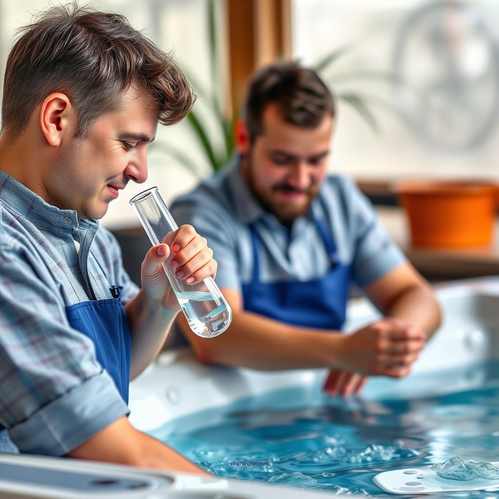 Testing Water Chemistry - how long does it take to clear cloudy spa water