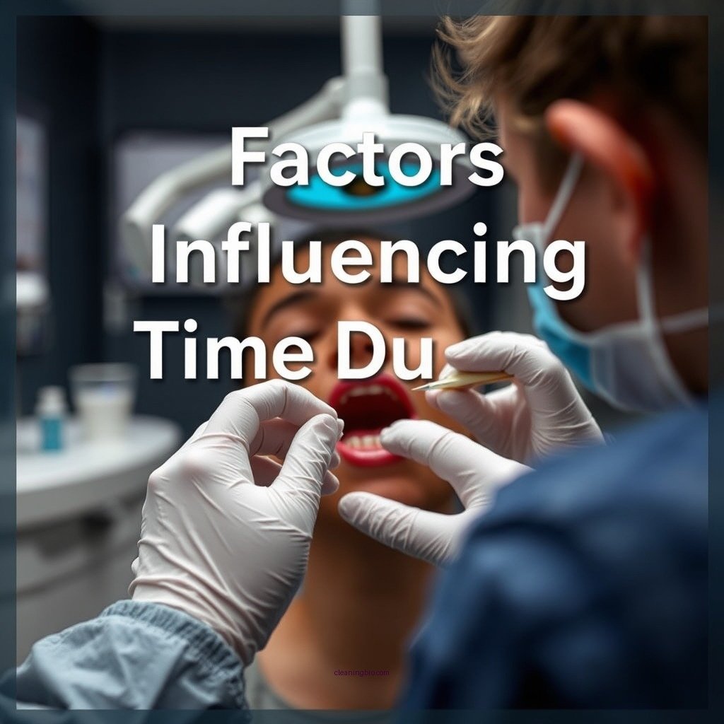 Factors Influencing Time Duration - how long does it take to deep clean teeth