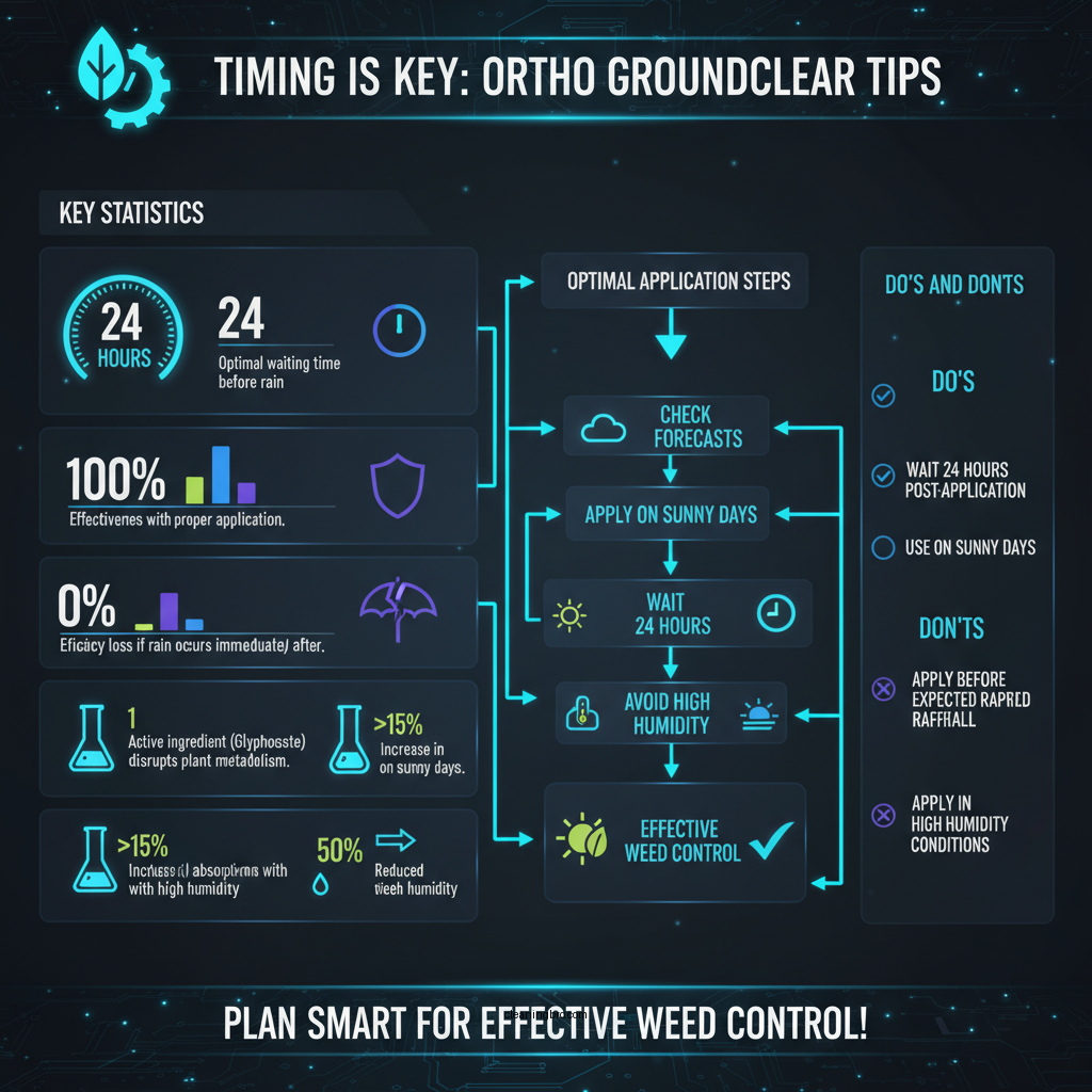 how long ortho ground clear before rain - Data Infographic and Statistics