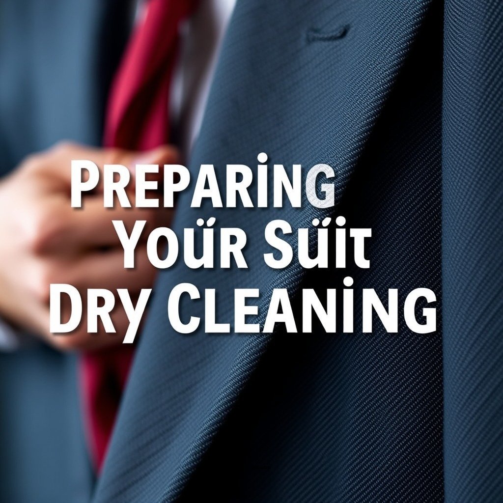 Preparing Your Suit for Dry Cleaning - how long to dry clean a suit