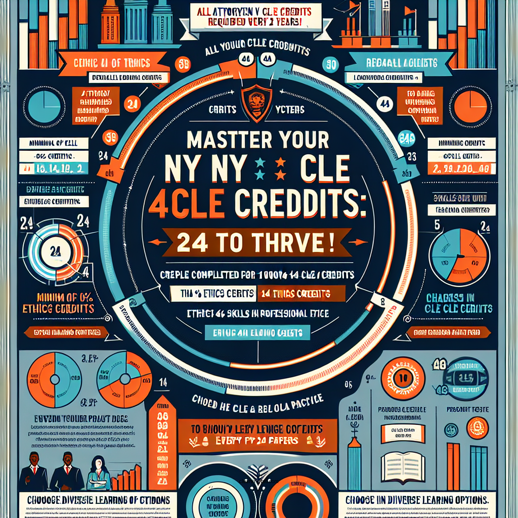 how many cle credits are required in ny - Data Infographic and Statistics