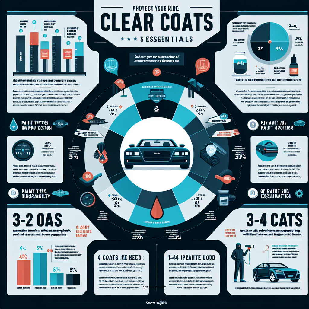how many coats of clear on a car - Data Infographic and Statistics