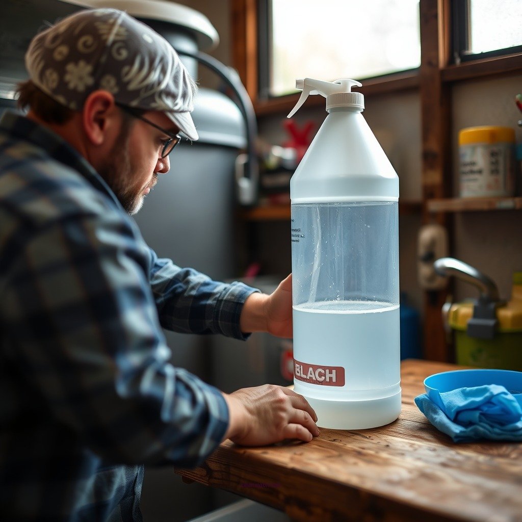 Recommended Bleach Concentration for Cleaning - how much bleach to clean rv water tank