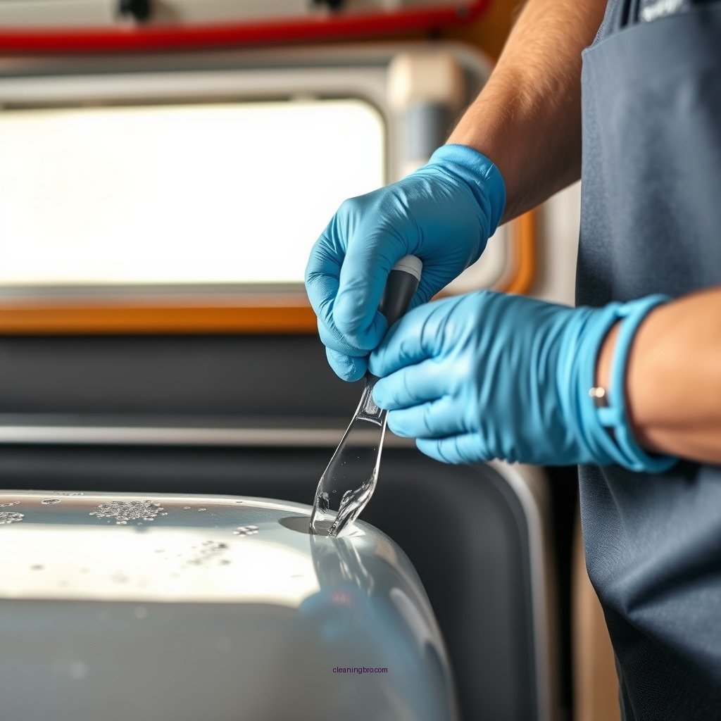 Step-by-Step Cleaning Process - how much bleach to clean rv water tank
