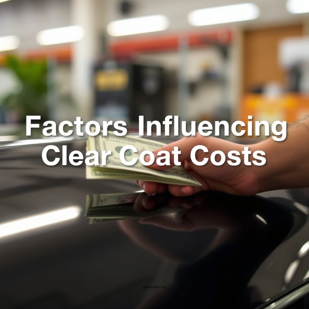 Factors Influencing Clear Coat Costs - how much does a clear coat cost