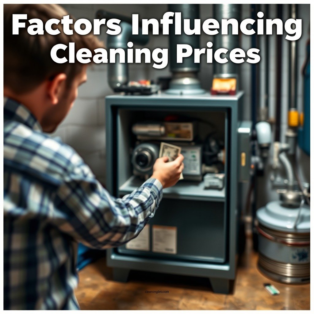 Factors Influencing Cleaning Prices - how much does it cost to clean a furnace