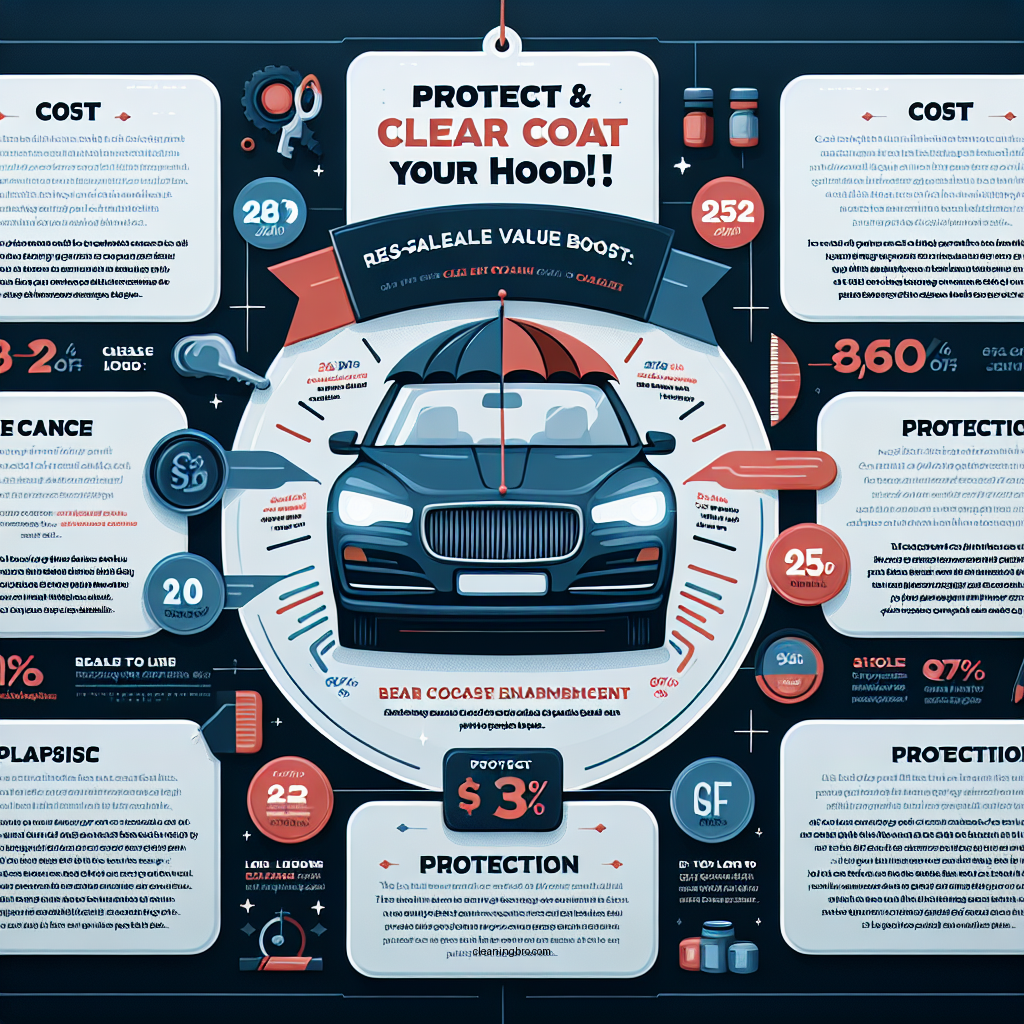 how much does it cost to clear coat a hood - Data Infographic and Statistics