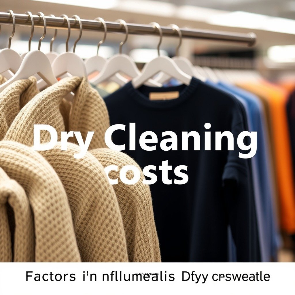 Factors Influencing Dry Cleaning Costs - how much does it cost to dry clean a sweater