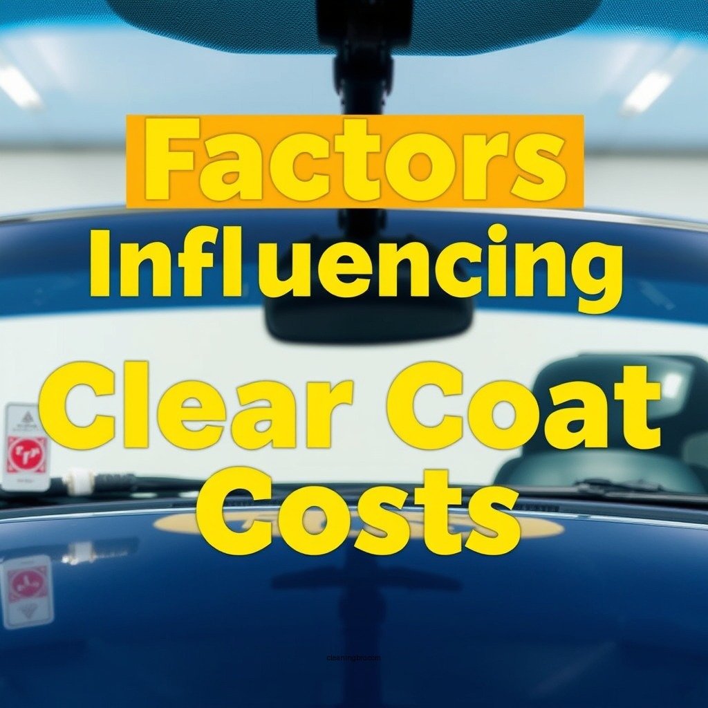Factors Influencing Clear Coat Costs - how much is it to clear coat a car