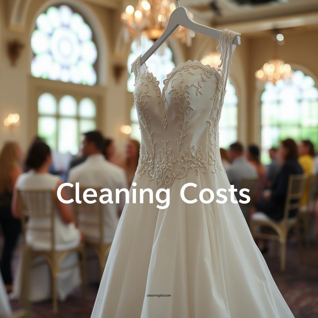 Factors Influencing Cleaning Costs - how much to clean a wedding gown