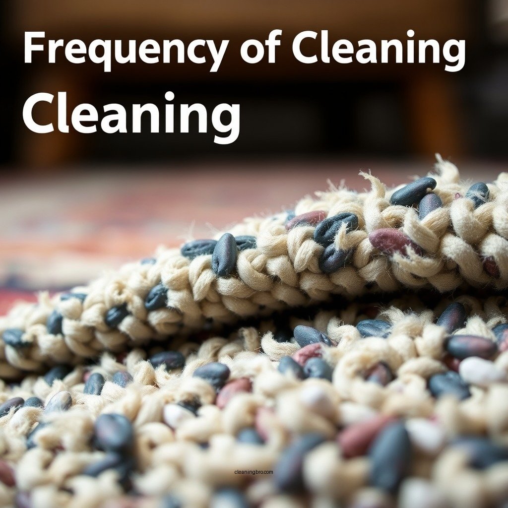 Frequency of Cleaning - how much to clean area rug