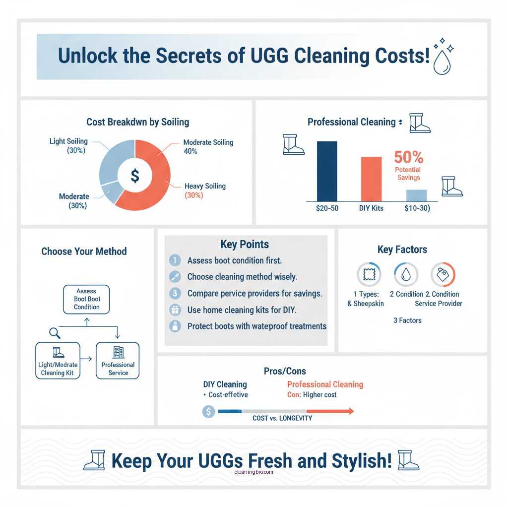 how much to clean uggs - Data Infographic and Statistics